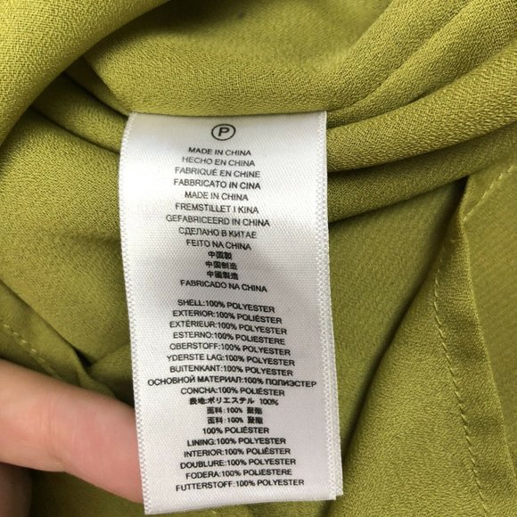 MICHAEL Michael Kors Yellow and Brown One-Shoulder Midi Dress - Picture 5 of 7